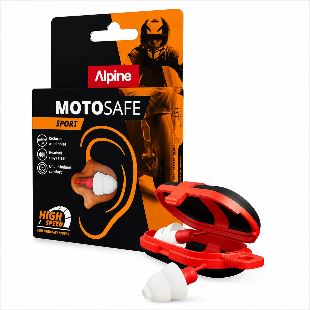 Alpine MotoSafe Sport / Race Earplugs