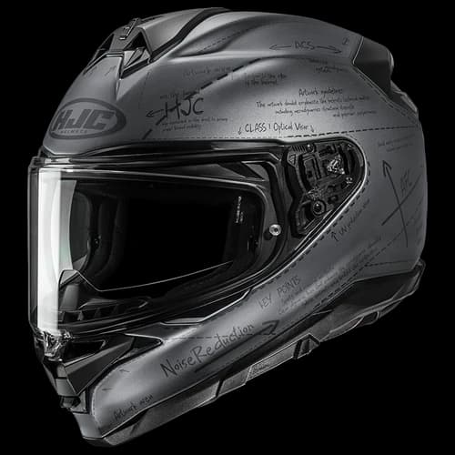 HJC F72 Odyssea Black Grey