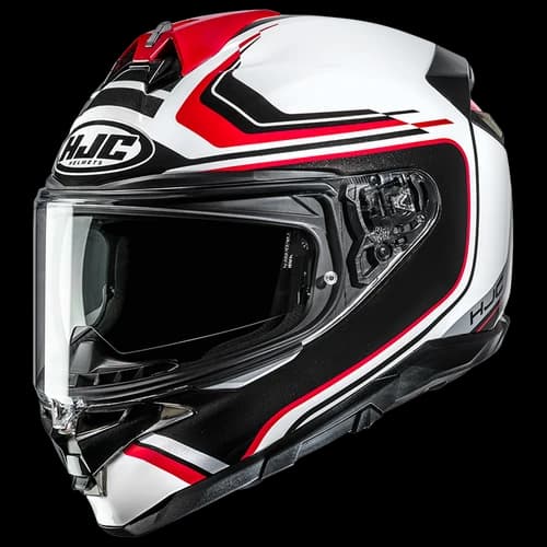 HJC F72 Oflo Zwart Wit