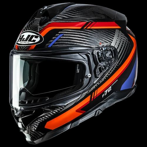 HJC F72 Carbon Cairo Black Orange