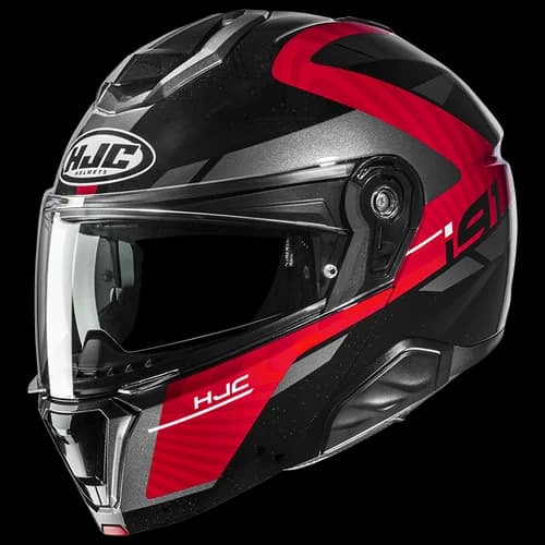HJC i91 Gaia Zwart Rood