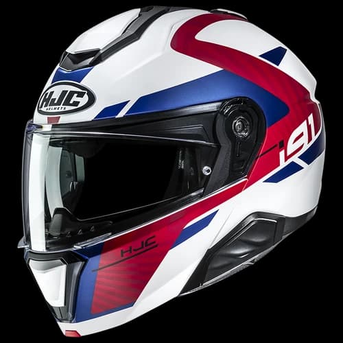 HJC i91 Gaia Wit Rood