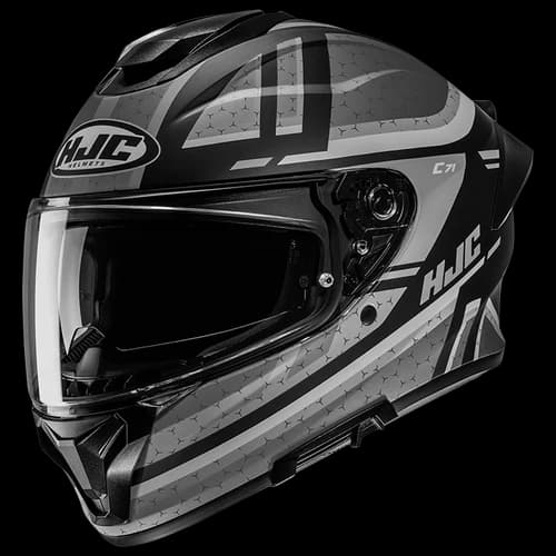 HJC C71 Novah Zwart Grijs