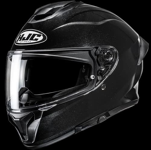HJC C71 Glans Zwart