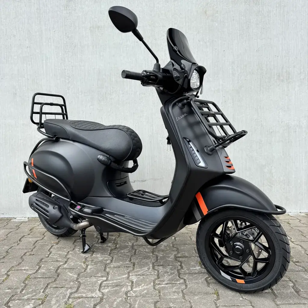 Vespa Sprint Matt Black Facelift 2026 Pakket 3
