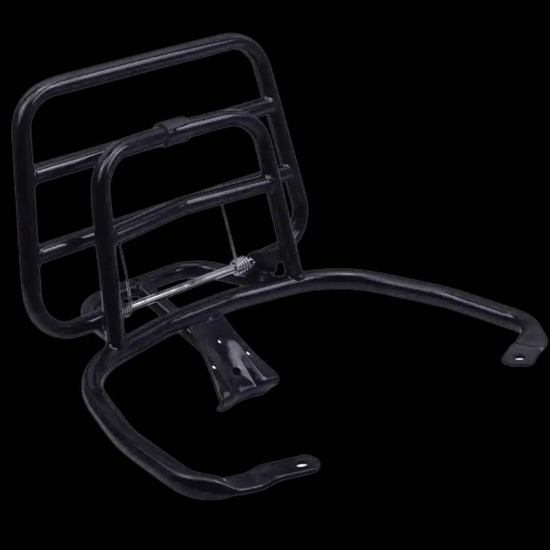 Rear carrier Vespa Gloss black (Second Chance)