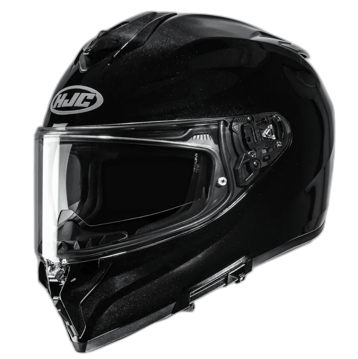 HJC i72 Solid Metal Black