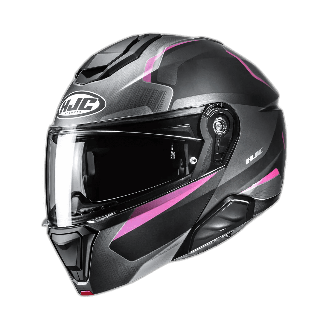 HJC i91 Felio Zwart Roze