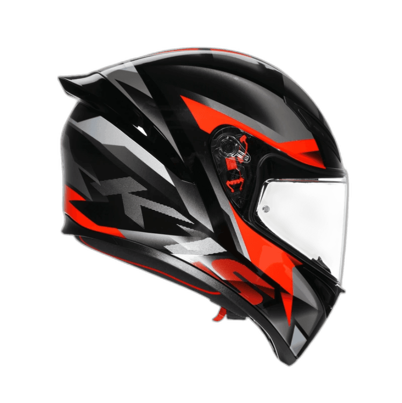 AGV K1 S Fastlap Black Grey Red