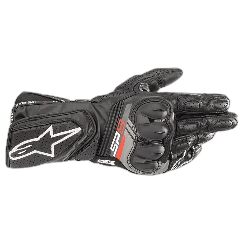 Alpinestars SP-8 V3 Gloves Black White
