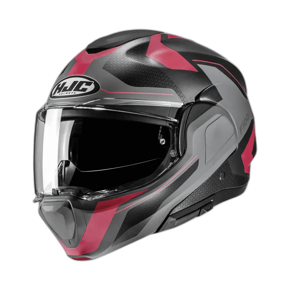 HJC F100 Bios Roze/Grijs