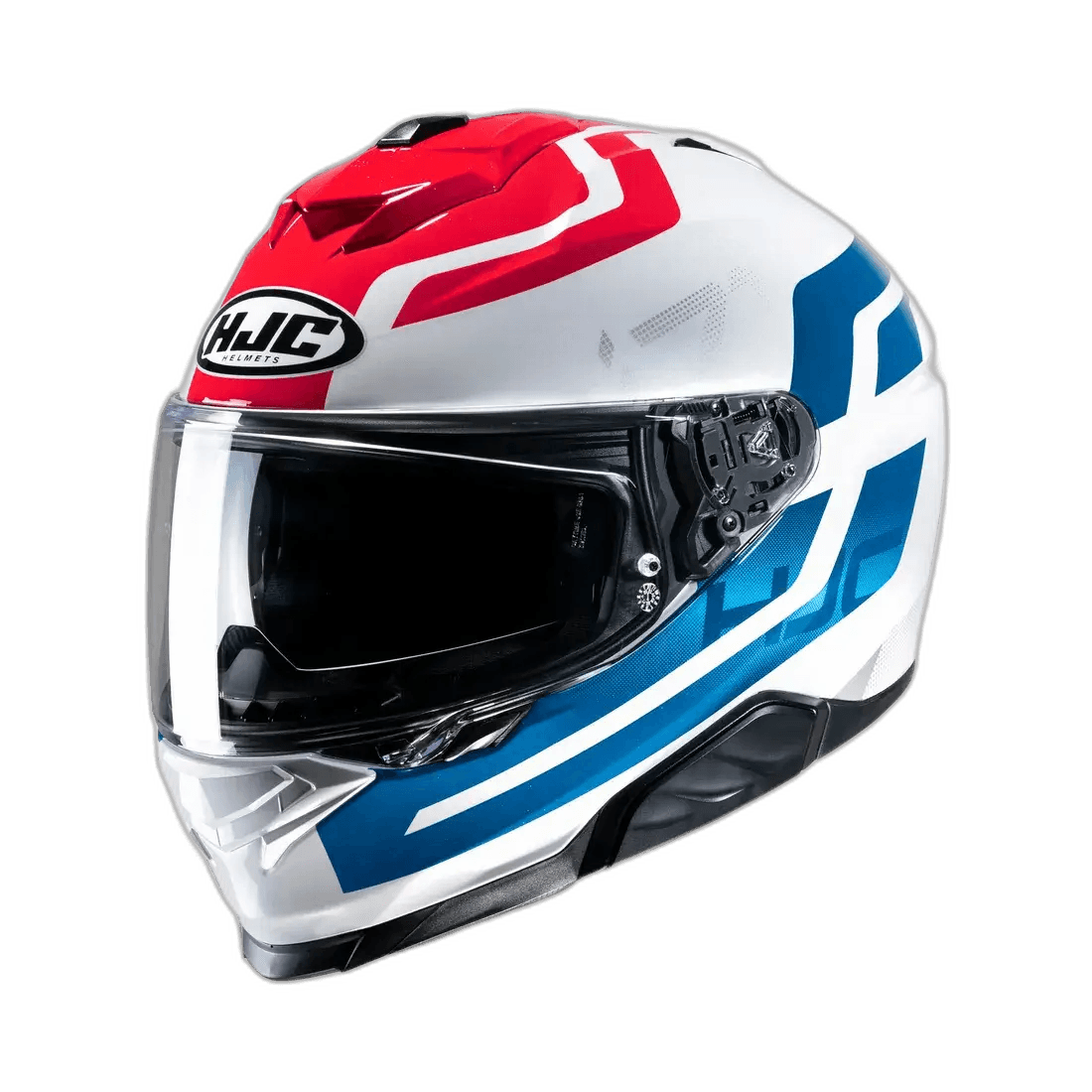 HJC i71 Enta Wit/Blauw