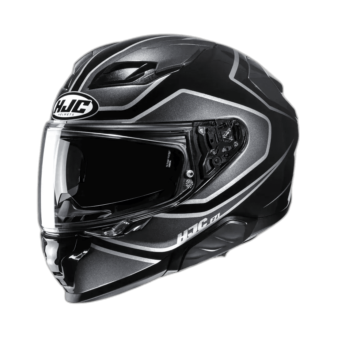 HJC F71 Idle Grijs-Zwart