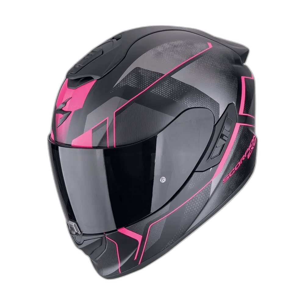 Scorpion Exo-1400 Evo II Air Intensio Matt Black-Pink