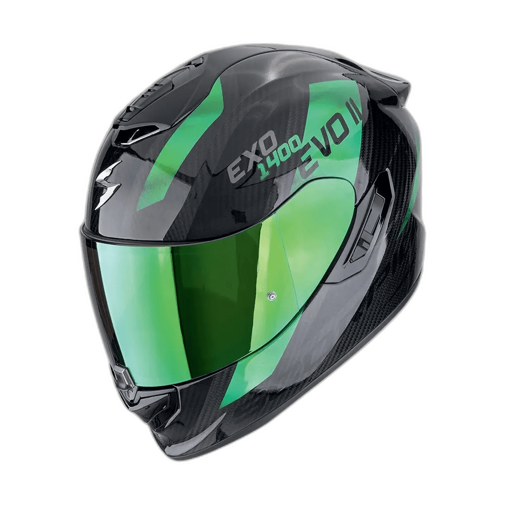 Scorpion Exo-1400 Evo II Carbon Air Platted Black-Green