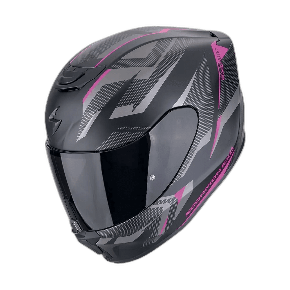 Scorpion Exo-391 Aaxo Matt Black-Pink