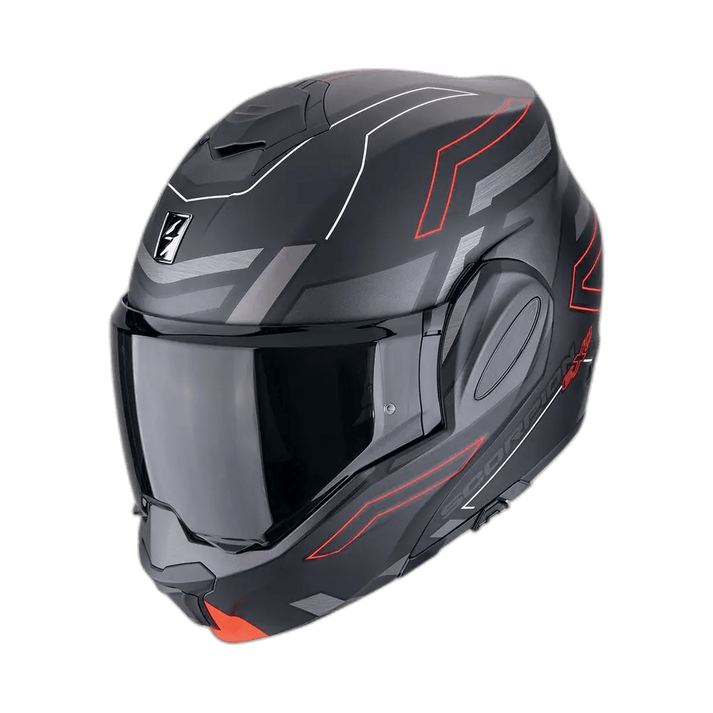 Scorpion Exo-Tech Evo Conquer Matt Black-Red