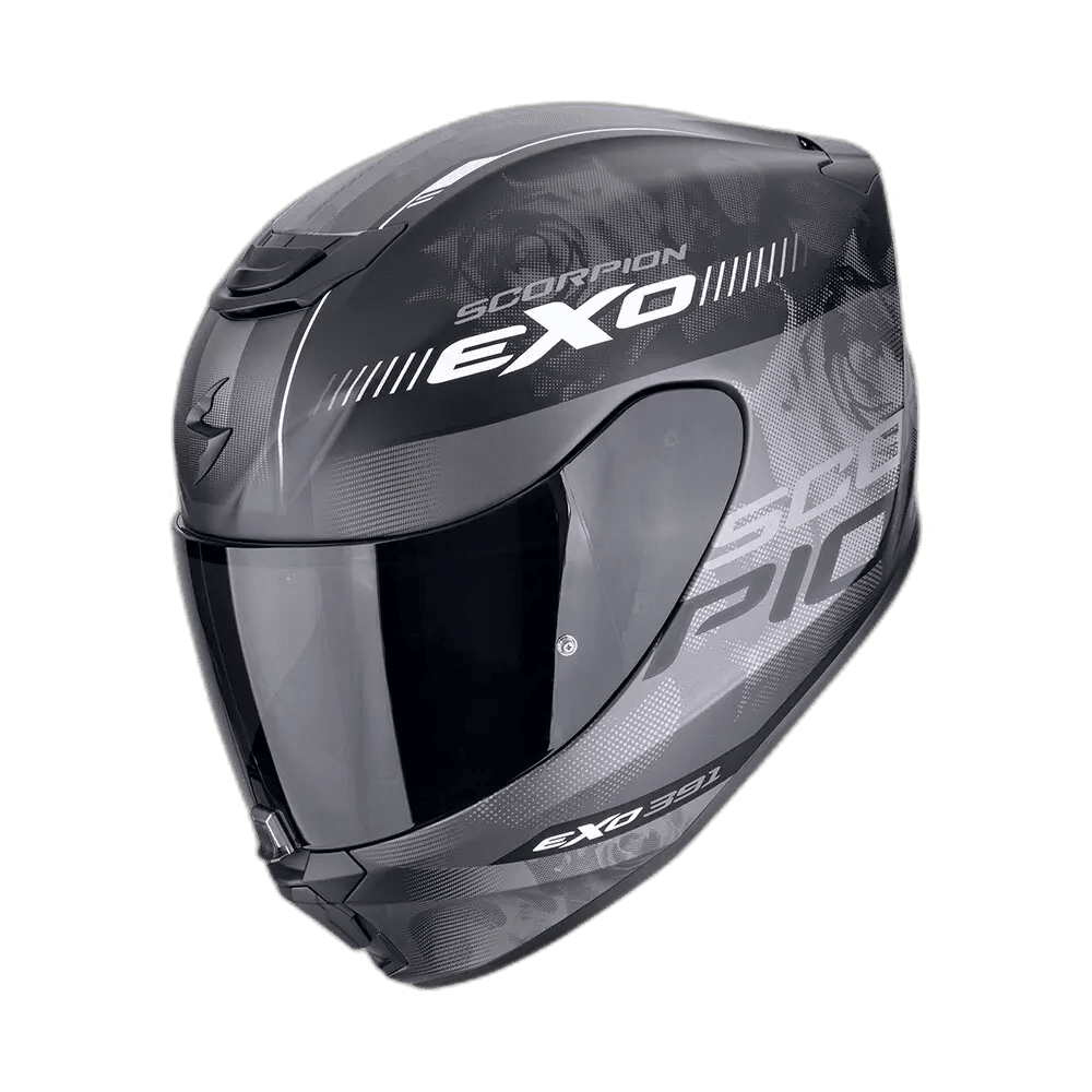 Scorpion Exo-391 Ava Matt Black-Silver