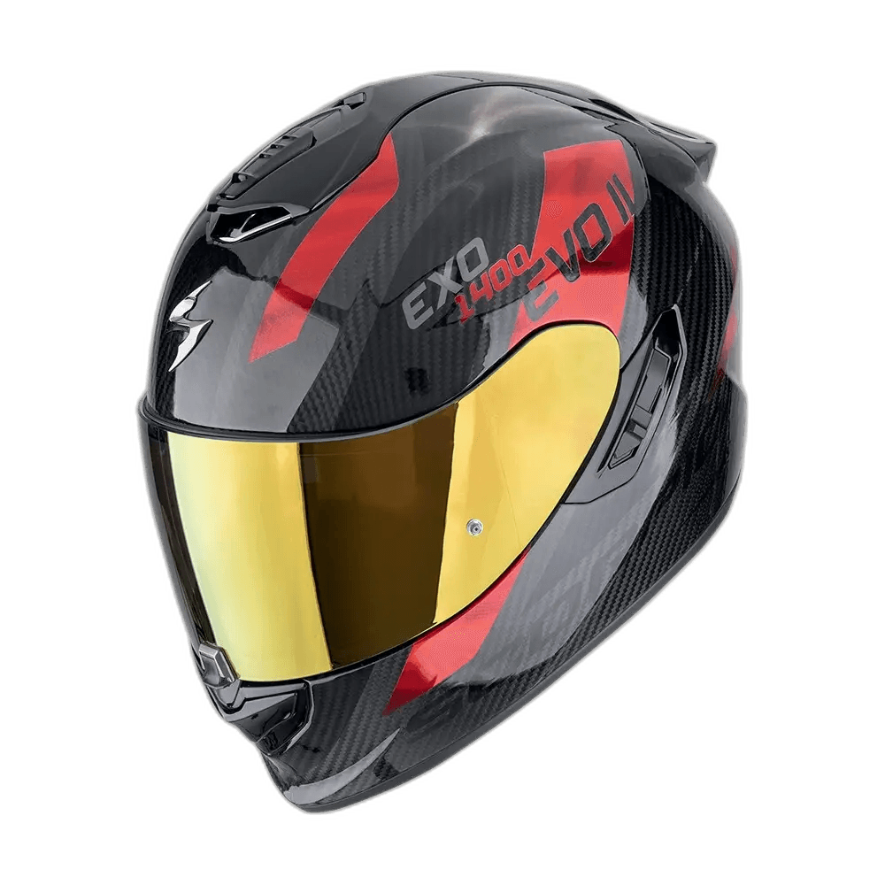 Scorpion Exo-1400 Evo II Carbon Air Platted Black-Red