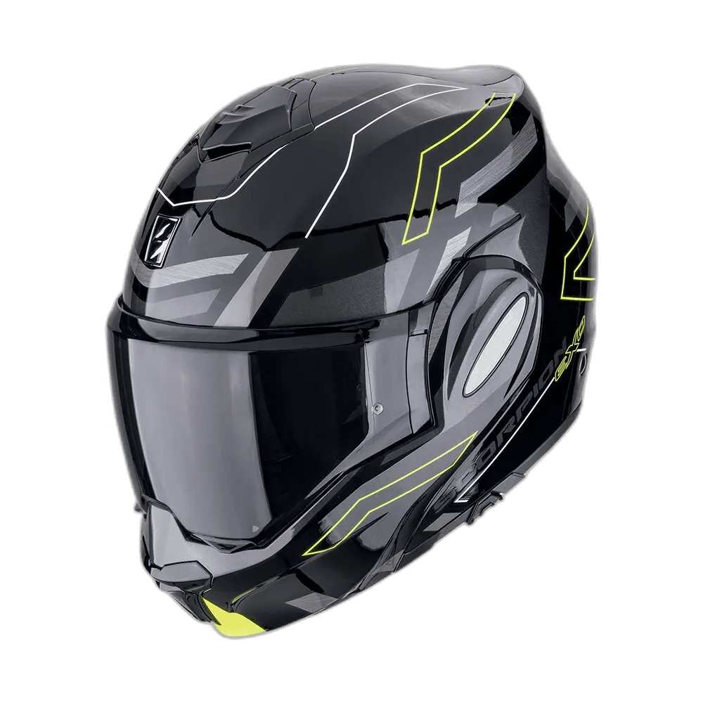 Scorpion Exo-Tech Evo Conquer Black-Neon Yellow