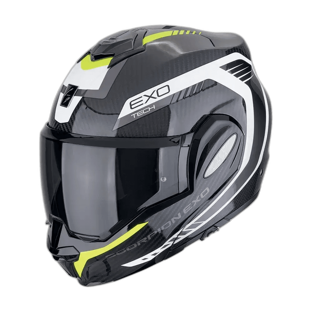 Scorpion Exo-Tech Evo Carbon Cosy Black-Neon yellow