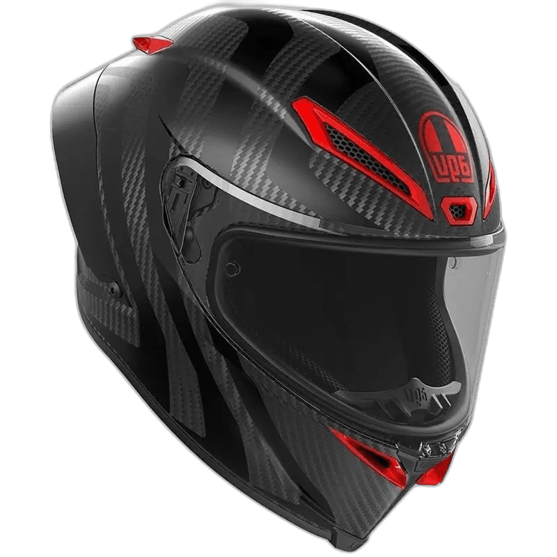 AGV Pista GP RR Intrepido Matt Carbon/Blk/Red