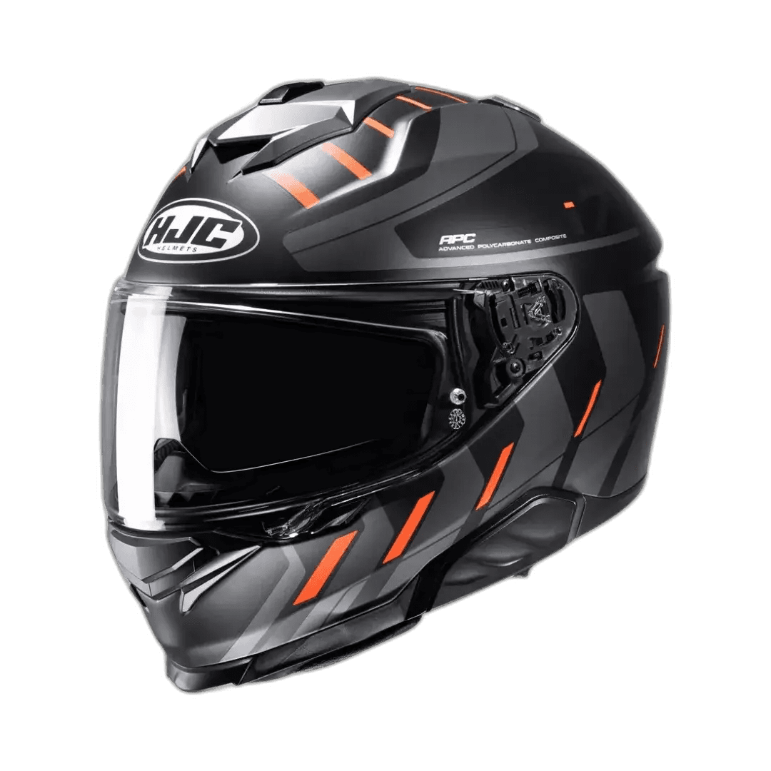 HJC i71 Simo Black/Orange 813