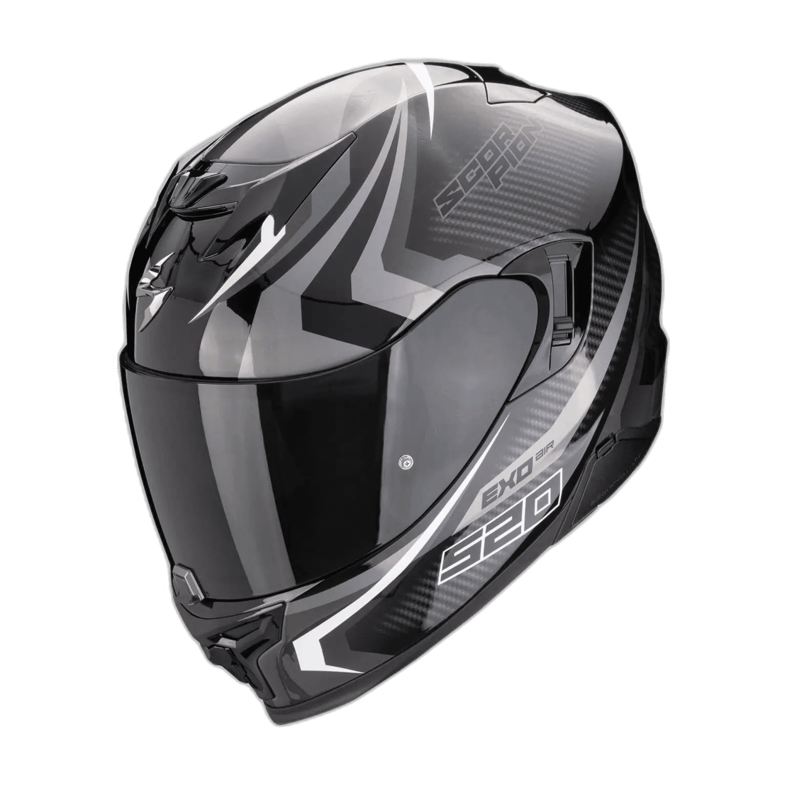 Scorpion Exo-520 Evo Air Terra Black-Silver-White