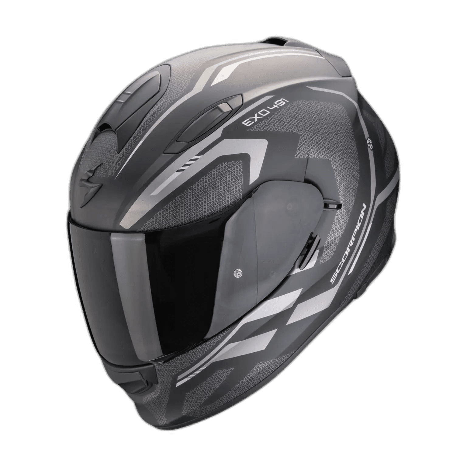 Scorpion Exo-491 Kripta Matt Black-Silver