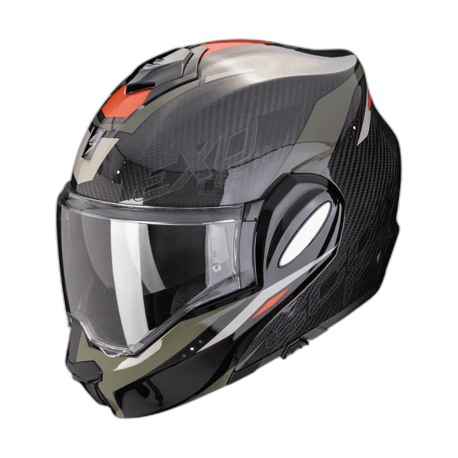 Scorpion Exo-Tech Evo Carbon Rover Black-Green