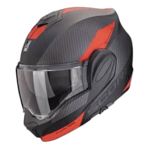 Scorpion Exo-Tech Evo Team Matt Black-Silver-Red