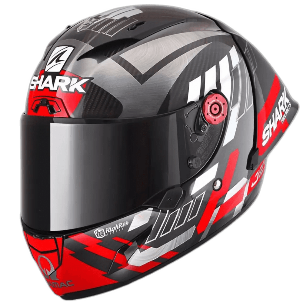 Shark Race-R Pro GP 06 Replica Zarco Carbon Chrom Red
