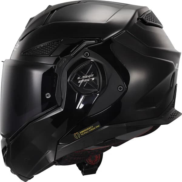 LS2 Advant X Solid FF901 Glossy Black