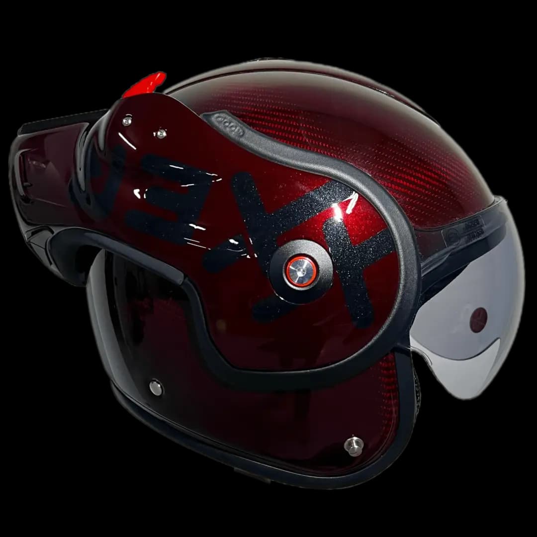 RO9 Boxxer Carbon Mono Rood