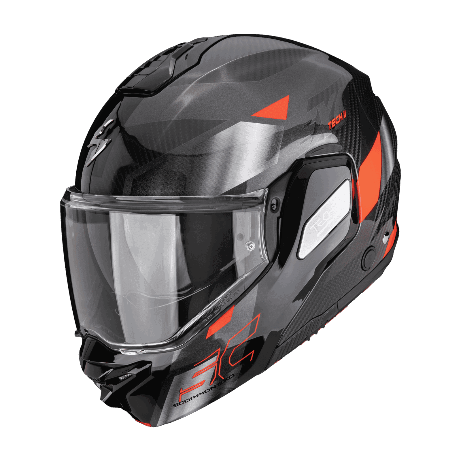 Scorpion EXO-TECH II Carbon DRIFT Black Silver Red