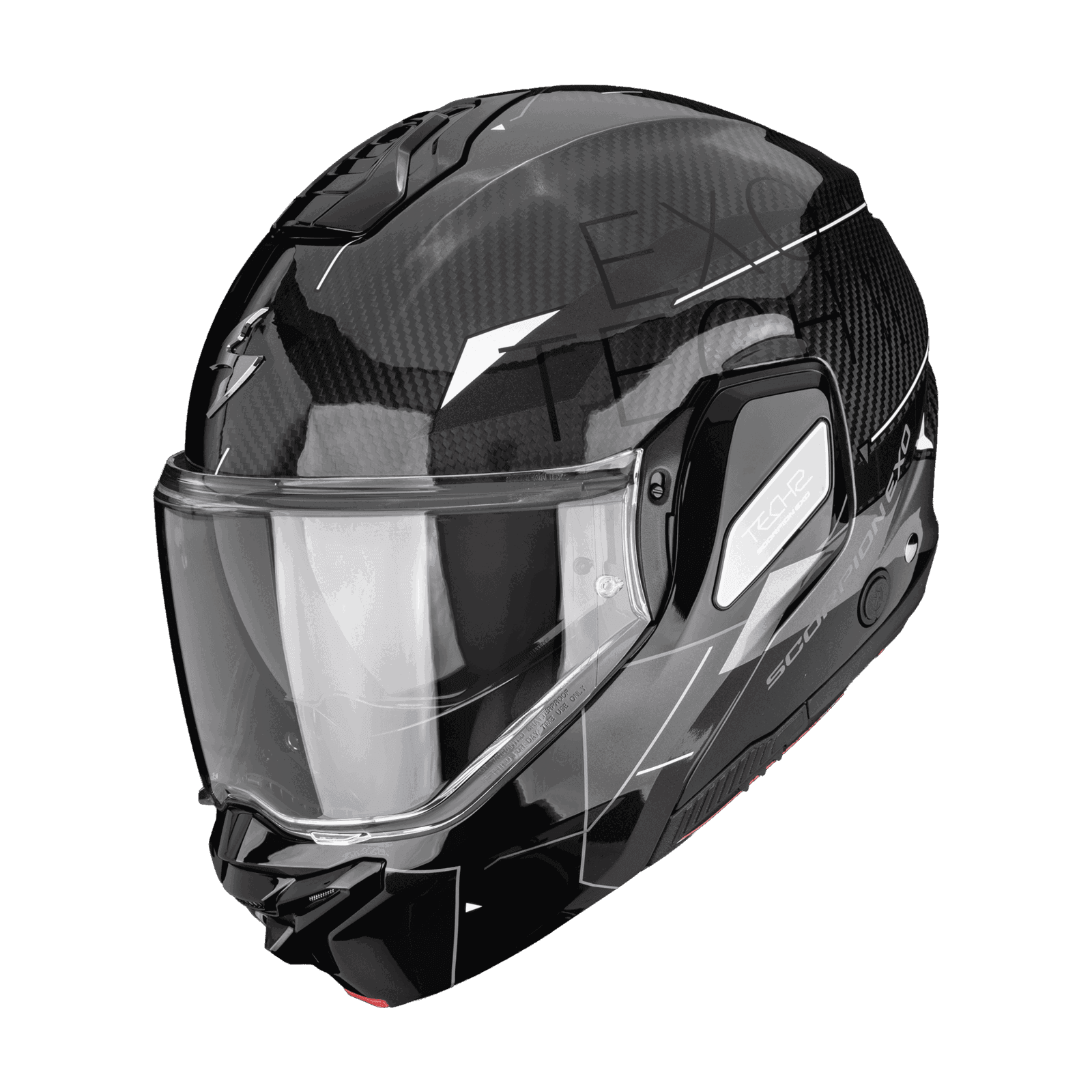 Scorpion EXO-TECH II Carbon VIATOR Black Silver