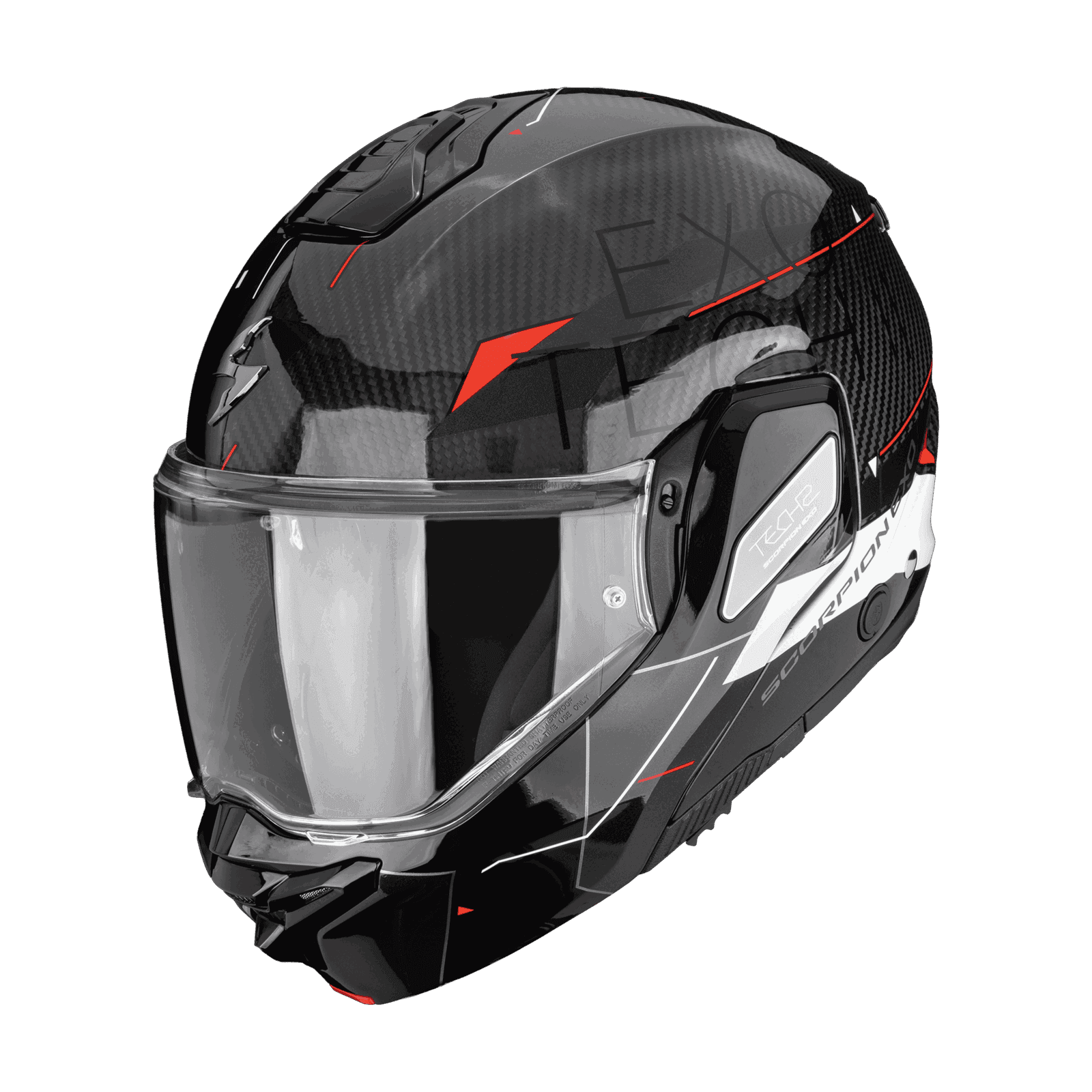 Scorpion EXO-TECH II Carbon VIATOR Black White Red