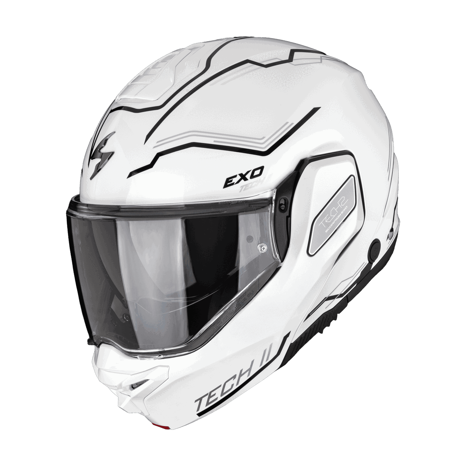 Scorpion EXO-TECH II Dash White Silver Black