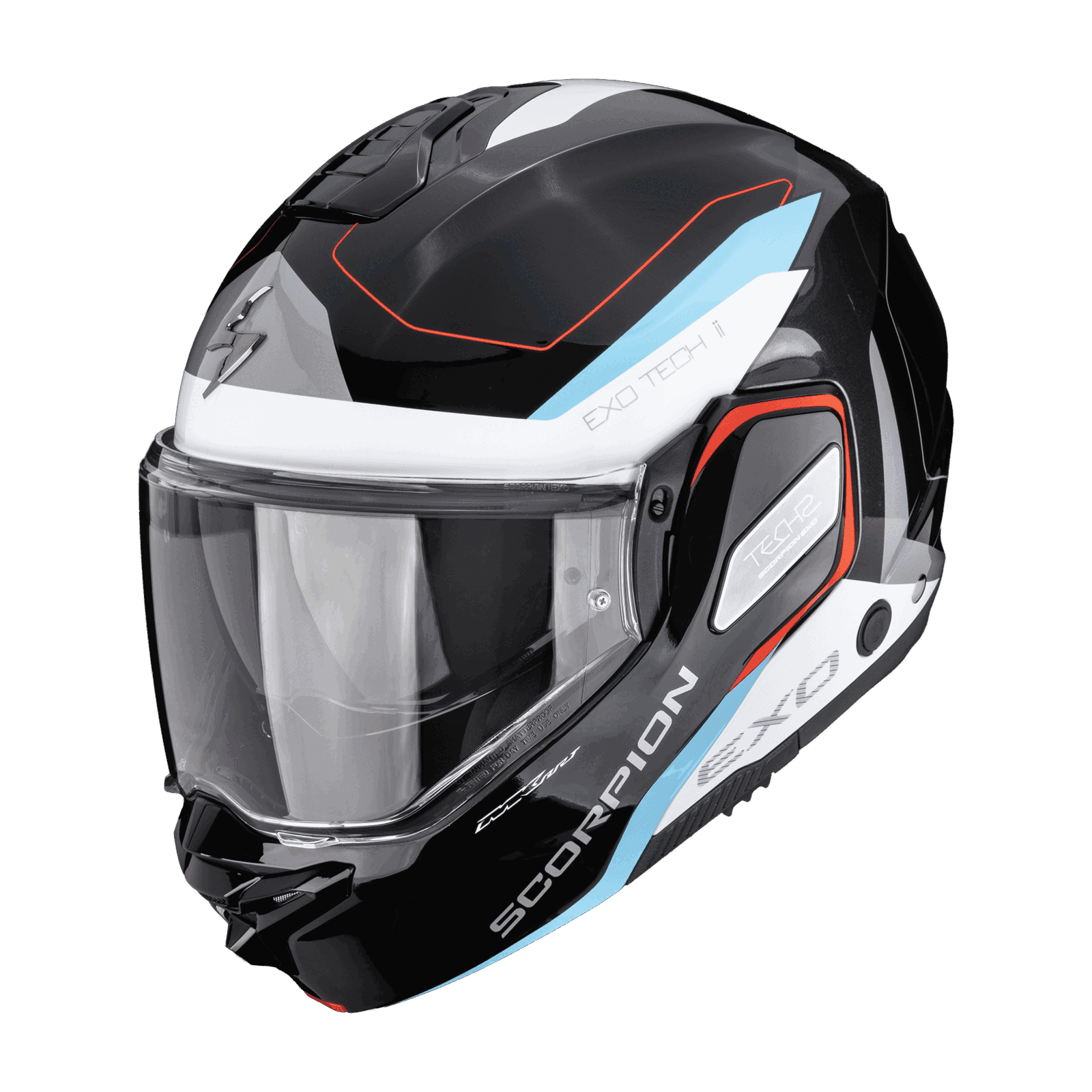 Scorpion EXO-TECH II Passager Black White Blue