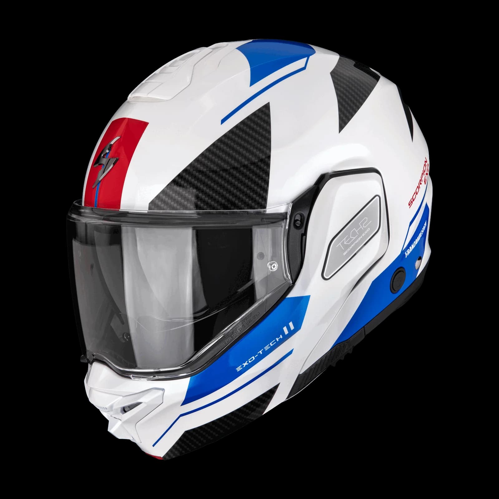 Scorpion EXO-TECH II Void White Blue Silver