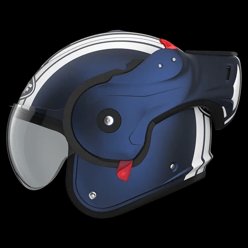 Roof RO9 Boxxer 2 Stripes Dark Blue Matt White