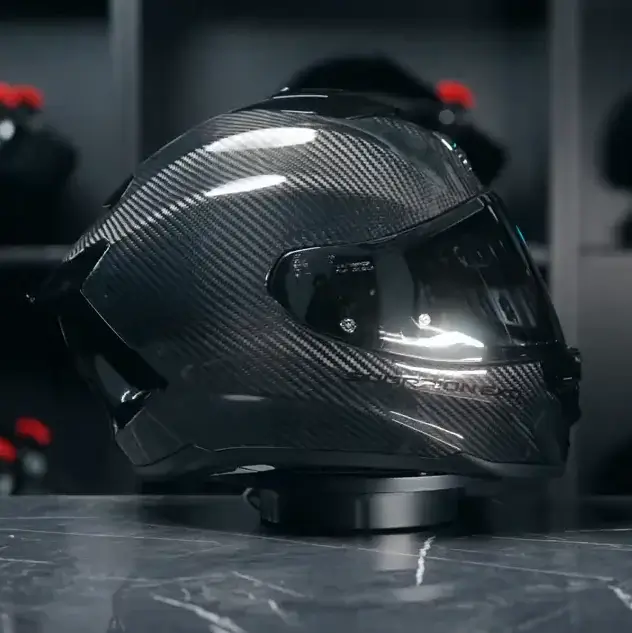 Scorpion EXO-1500 Carbon Solid Glossy Black