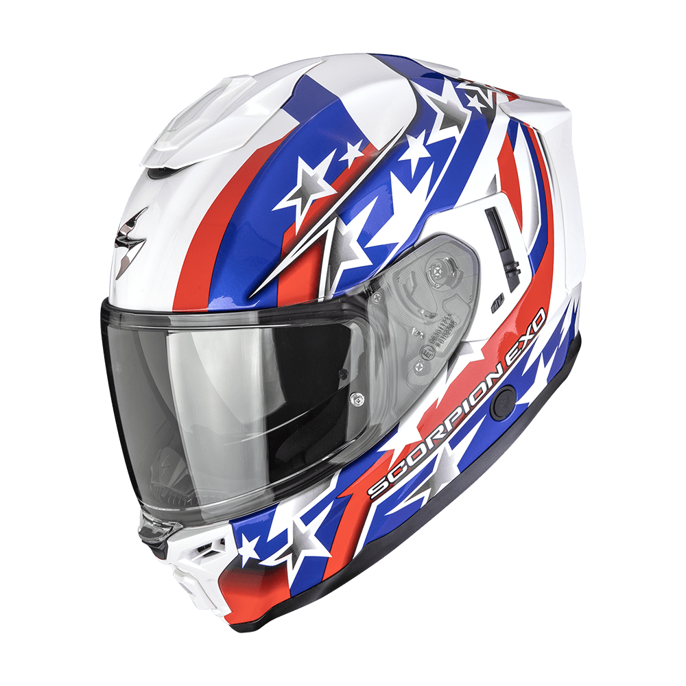 Scorpion EXO-1500 Etoile White Blue Red