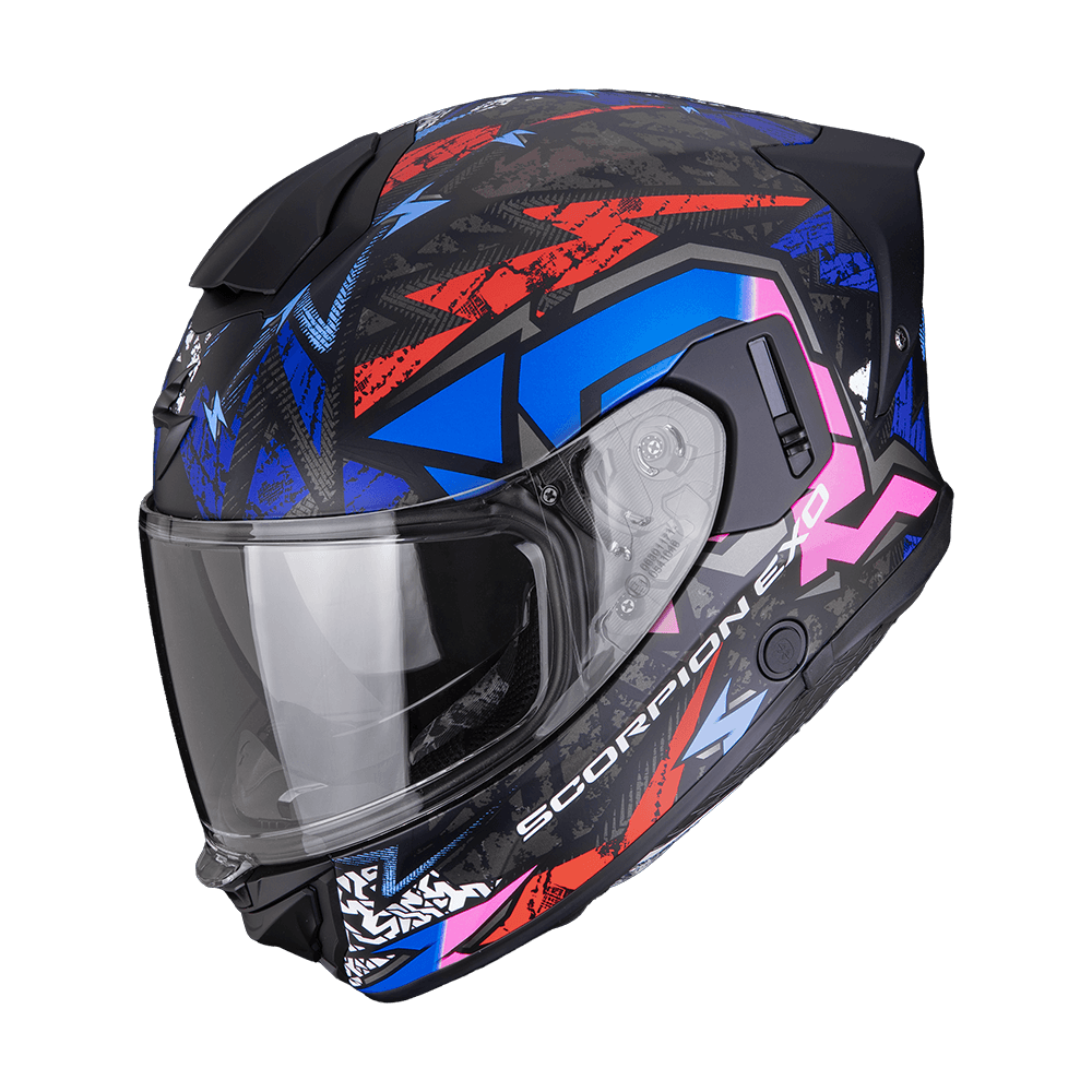 Scorpion EXO-530 Meteor Matt Black Pink