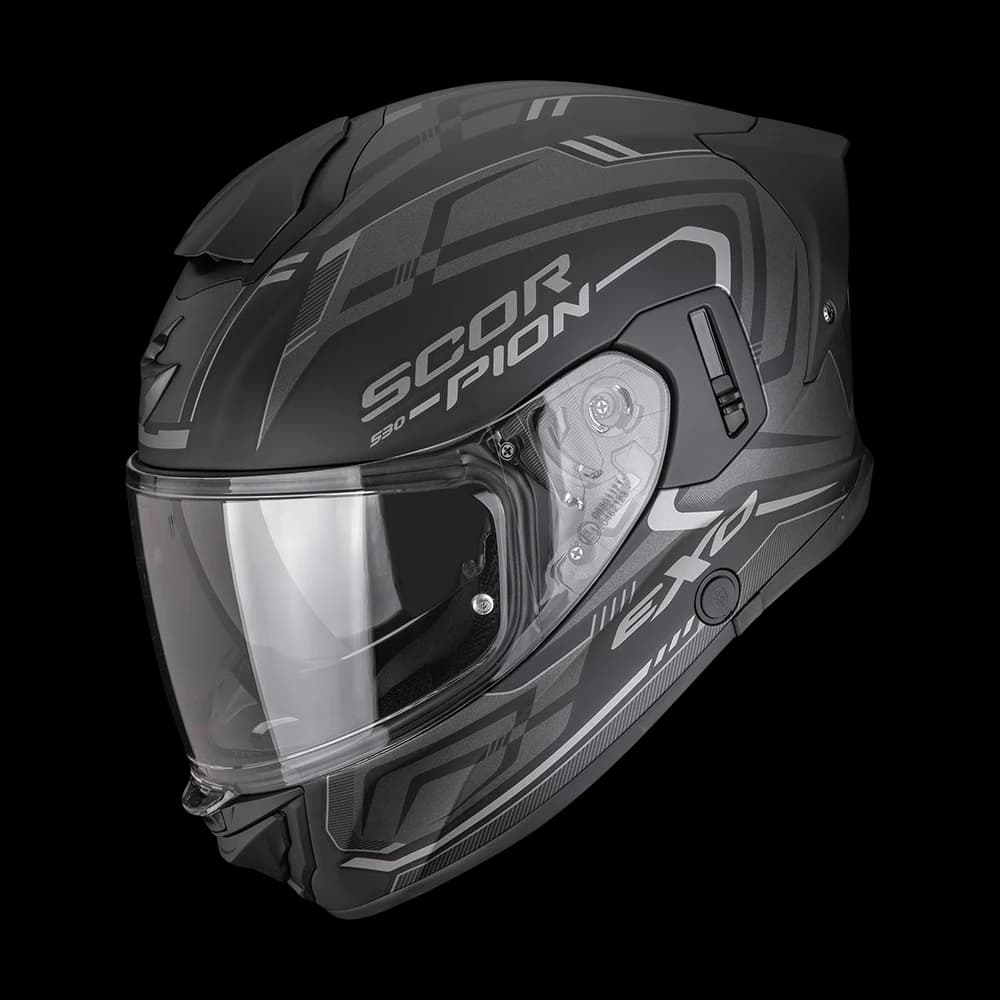 Scorpion EXO-530 Slope Matt Black Silver