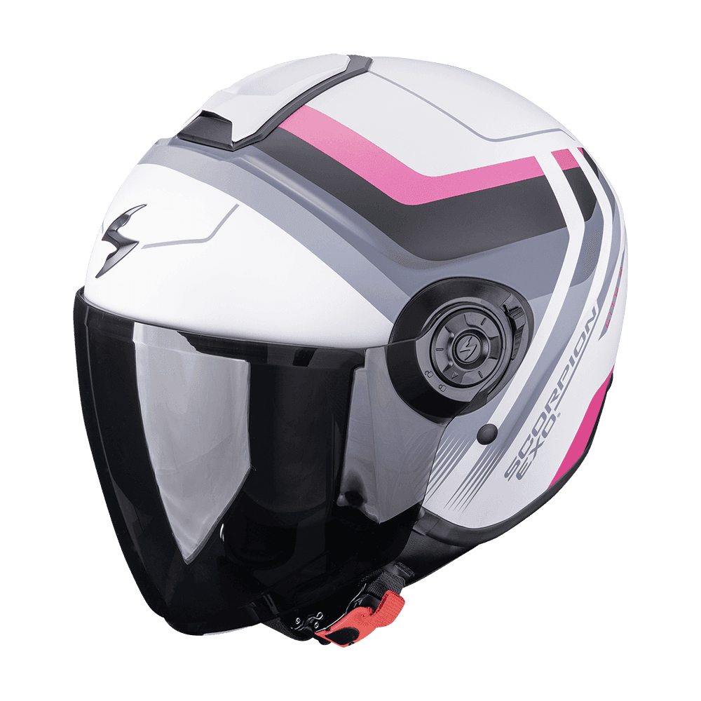 Scorpion Exo-City II Sport Matt Grey Pink