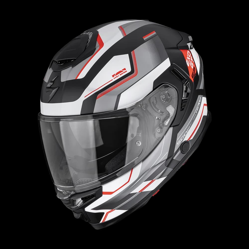 Scorpion EXO-GT SP Air Arkon Matt Black Silver Red