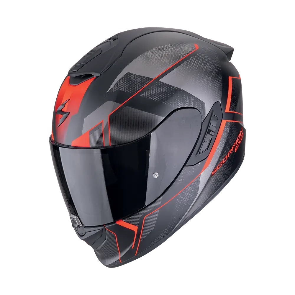 Scorpion Exo-1400 Evo II Air Intensio Matt Black-Red