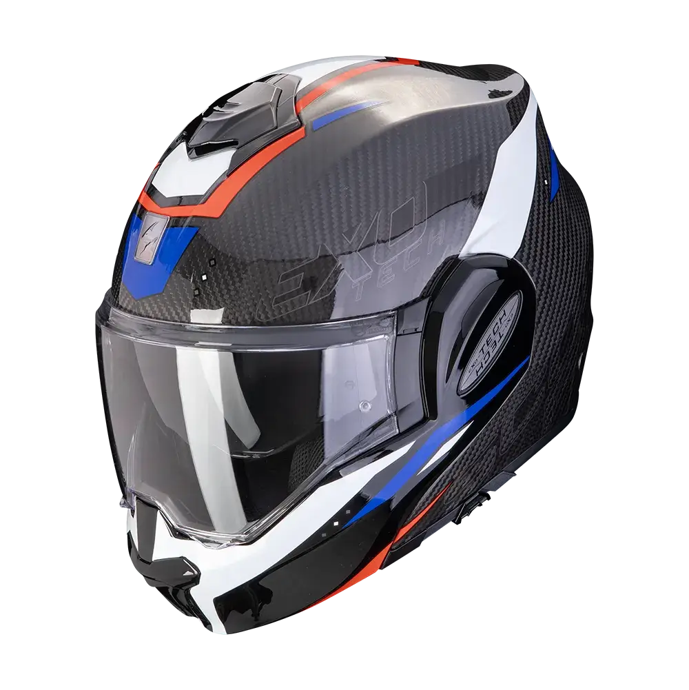 Scorpion Exo-Tech Evo Carbon Rover Black-Red-Blue