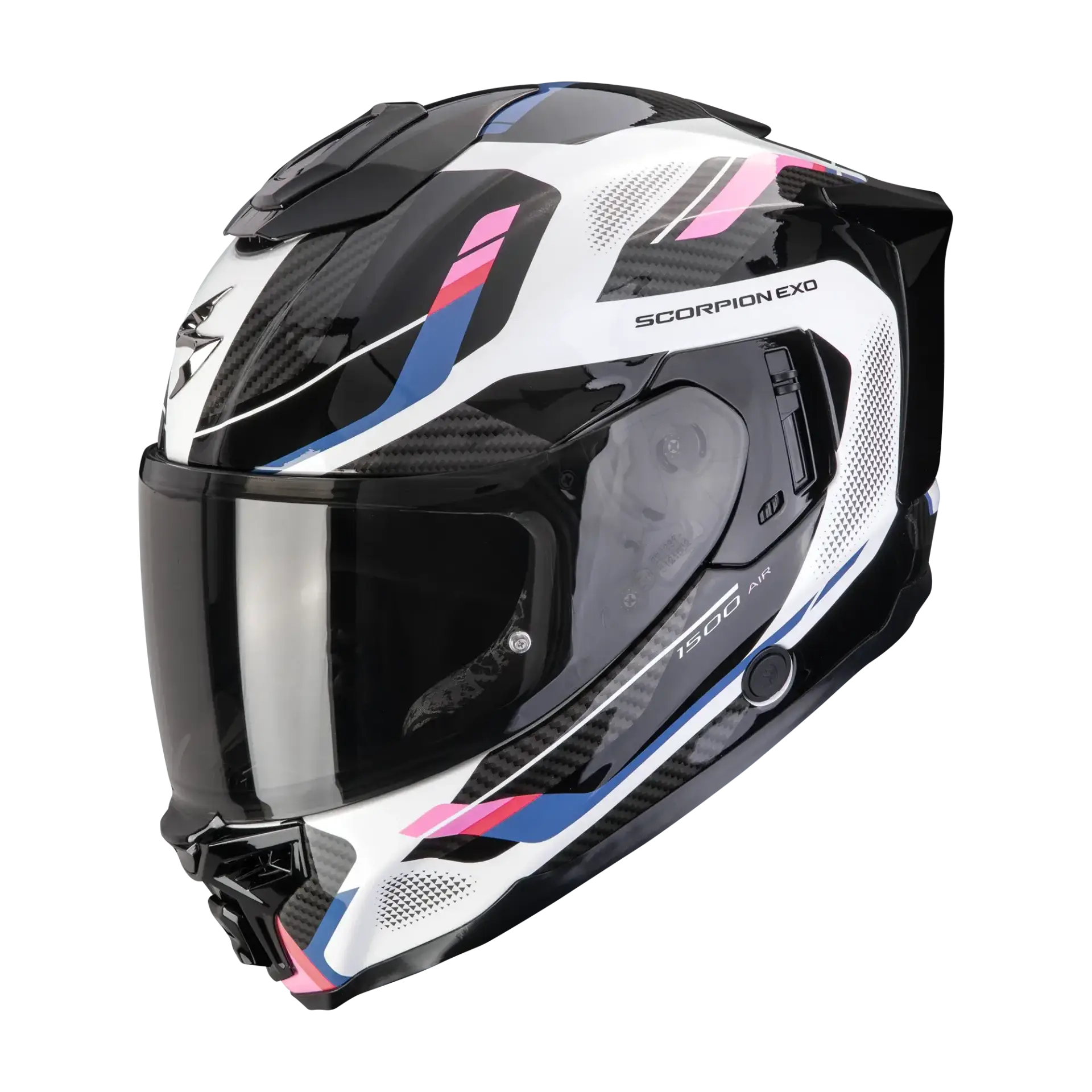 Scorpion EXO-1500 Sleek White Black Pink